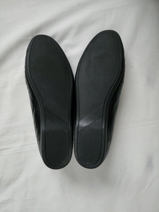 SAS Women's Tripad Comfort Black Leather Kiltie Tassel Slip-On Loafer Size 9 ½ M - Picture 10 of 13